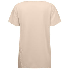 Texas Rangers Levelwear Women's Influx Sizzle T-Shirt - Khaki T-shirts