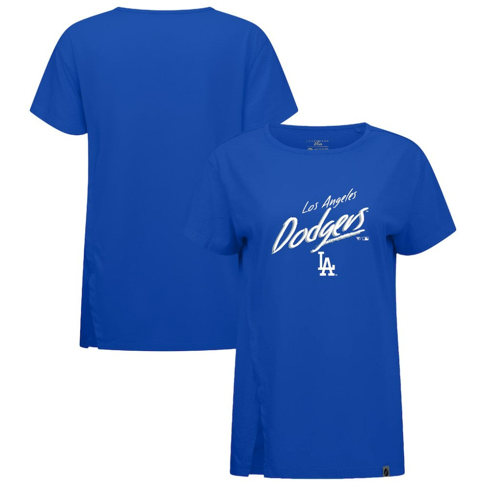 Los Angeles Dodgers Levelwear Women's Influx Sizzle T-Shirt - Royal T-shirts