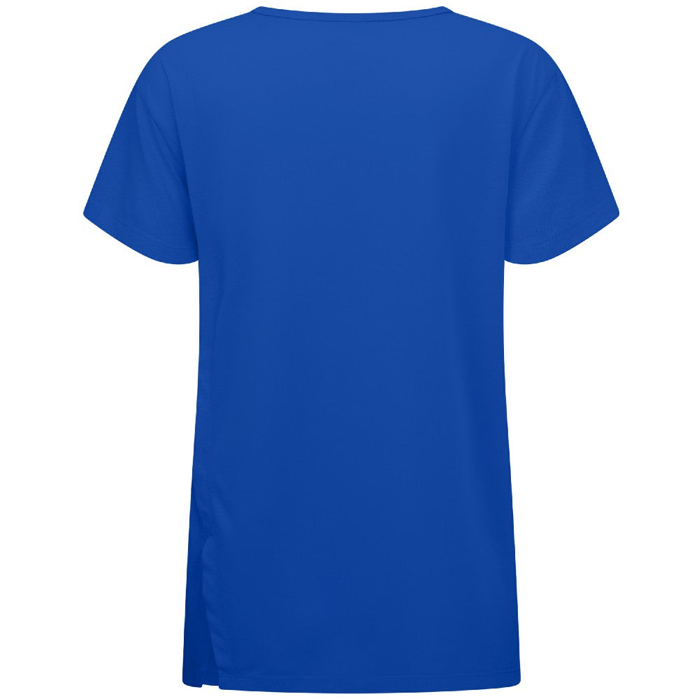 Kansas City Royals Levelwear Women's Influx Sizzle T-Shirt - Royal T-shirts