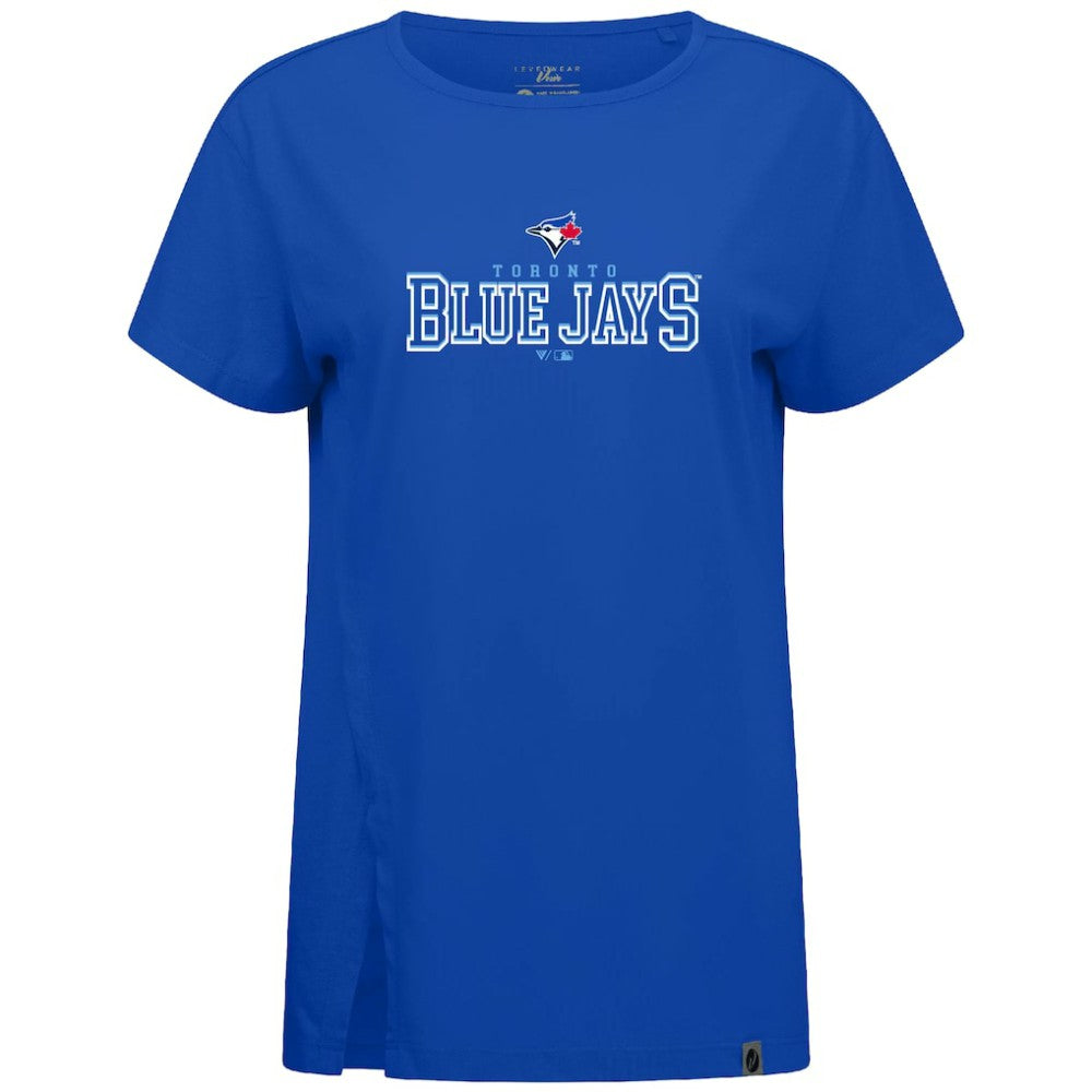 Toronto Blue Jays Levelwear Women's Influx Journey T-Shirt - Royal T-shirts