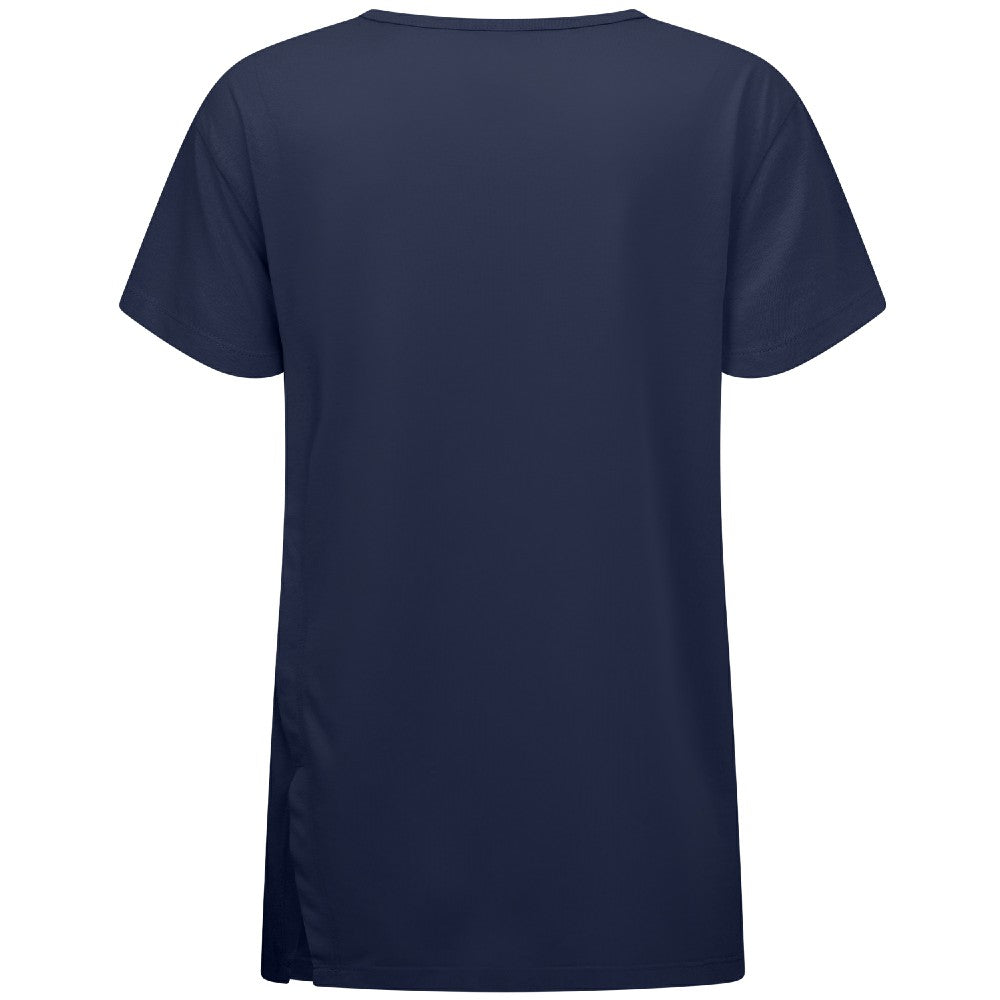 Minnesota Twins Levelwear Women's Influx Journey T-Shirt - Navy T-shirts