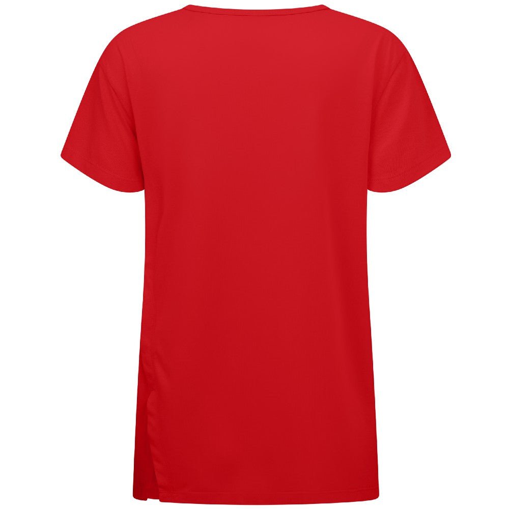 Cincinnati Reds Levelwear Women's Influx Journey T-Shirt - Red T-shirts