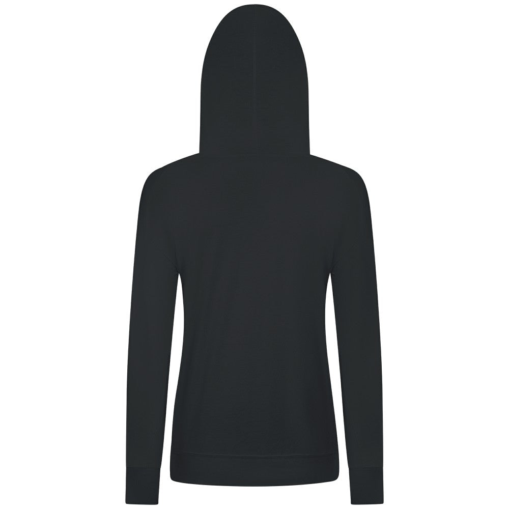 Arizona Diamondbacks Levelwear Women's Relay Banner Arch Long Sleeve T-Shirt Hoodie - Black Hoodies