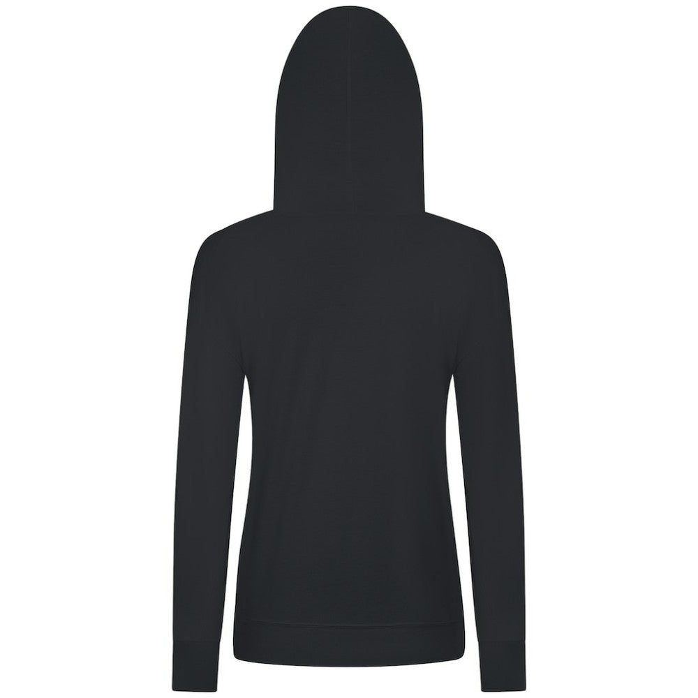 Chicago White Sox Levelwear Women's Relay Banner Arch Long Sleeve T-Shirt Hoodie - Black Hoodies