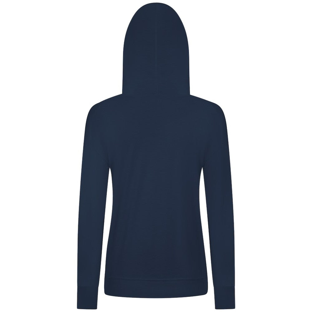 Tampa Bay Rays Levelwear Women's Relay Banner Arch Long Sleeve T-Shirt Hoodie - Navy Hoodies