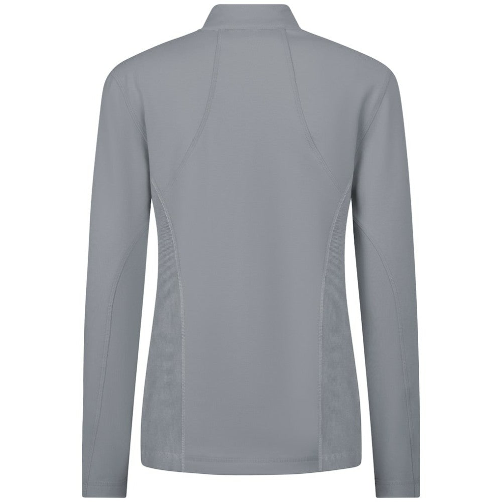 San Diego Padres Levelwear Women's Upright Insignia 2.0 Quarter-Zip Tri-Blend Top - Gray Tops