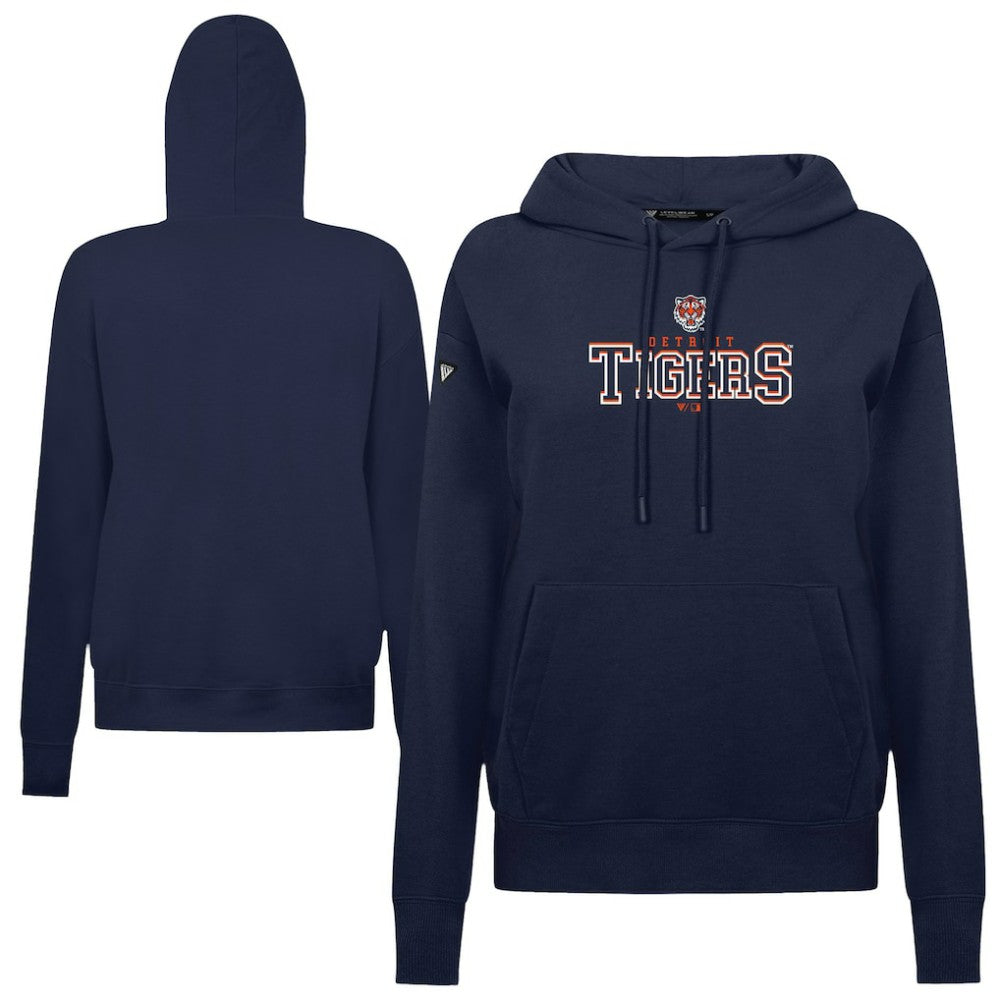 Detroit Tigers Levelwear Women's Adorn Journey Hoodie - Navy Hoodies