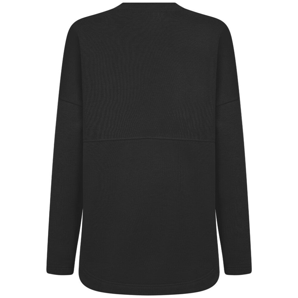 Chicago White Sox Levelwear Women's Oversized Beaudry Sizzle Top - Black Tops