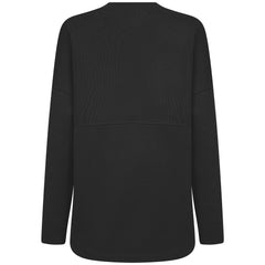Los Angeles Angels Levelwear Women's Oversized Beaudry Sizzle Top - Black Tops