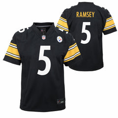 Jalen Ramsey Pittsburgh Steelers Youth Team Game Jersey - Black Jerseys