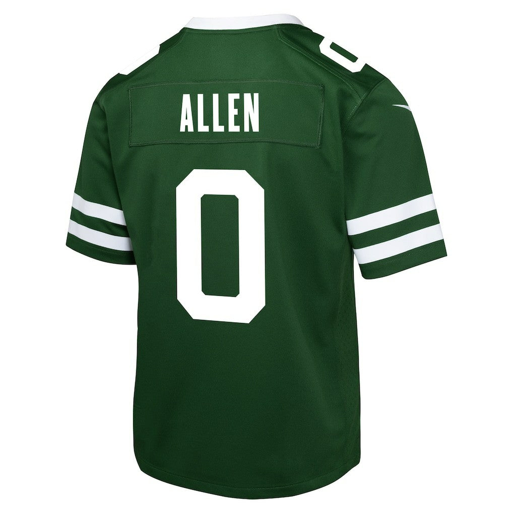 Braelon Allen New York Jets Youth Team Game Jersey - Green Jerseys