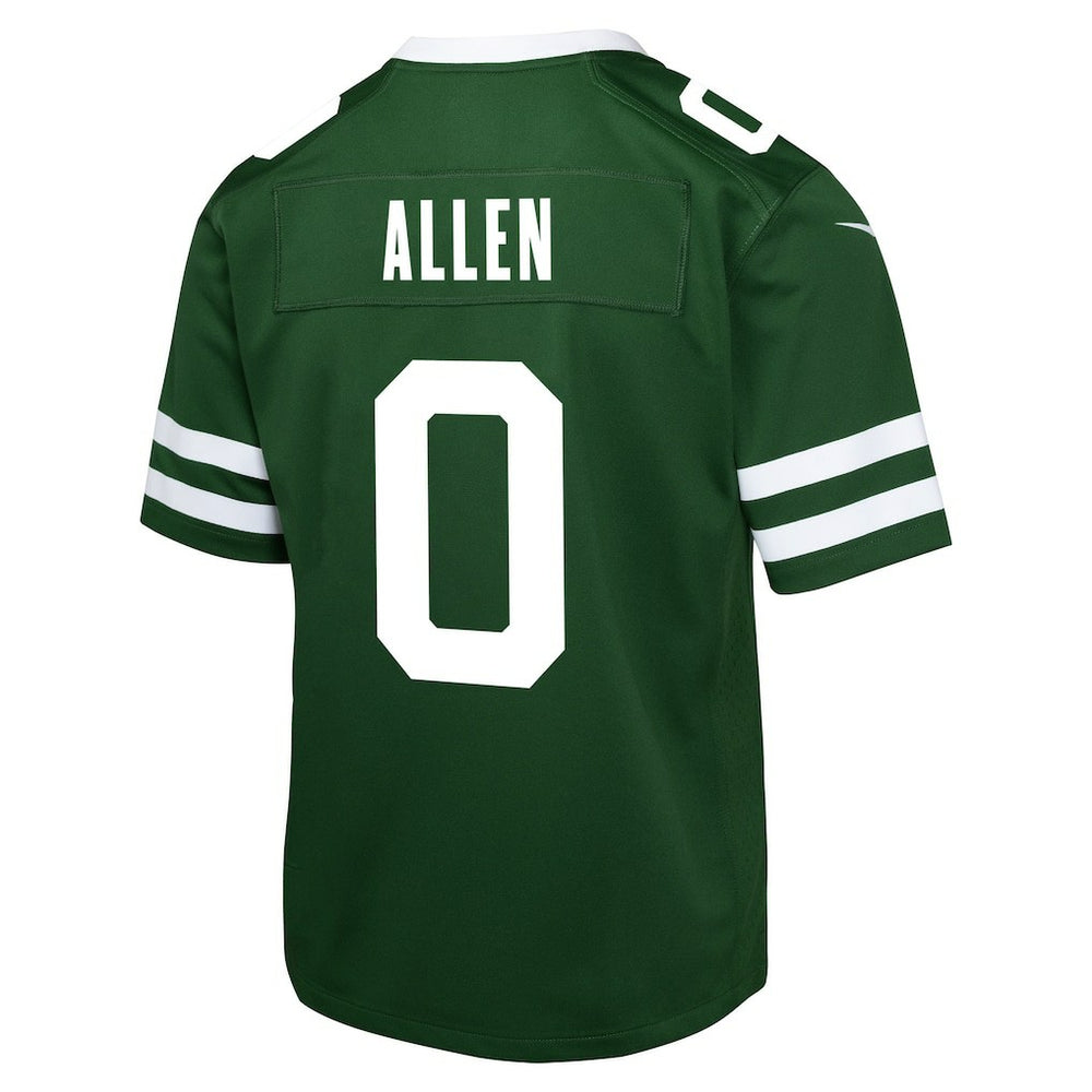 Braelon Allen New York Jets Youth Team Game Jersey - Green Jerseys
