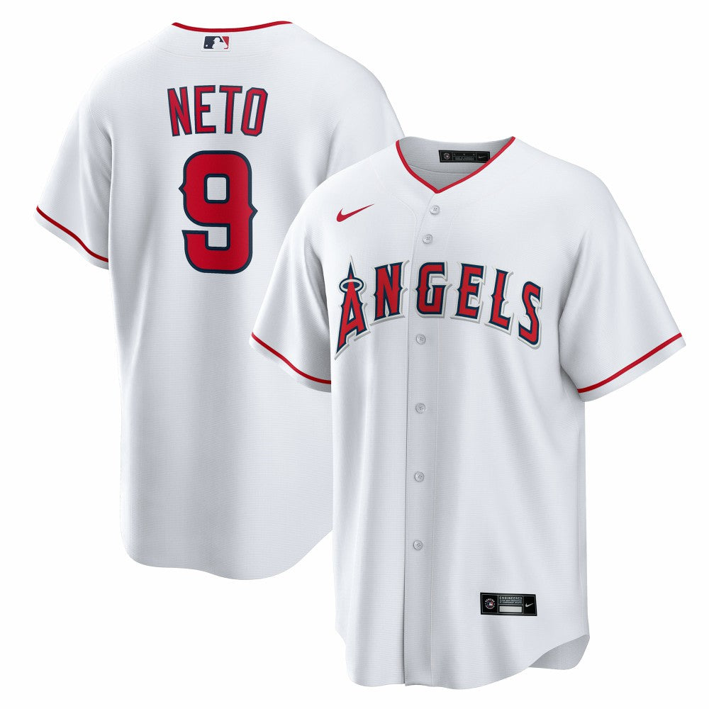 Zach Neto Los Angeles Angels Nike  Youth Home Replica Jersey - White Jerseys