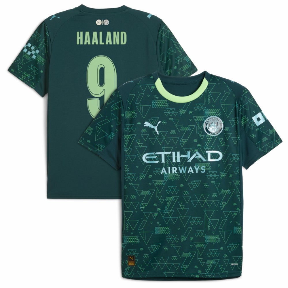 Erling Haaland Manchester City x EA SPORTS FC 2025/26 Fourth Jersey Green - Puma discount