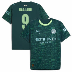 Erling Haaland Manchester City x EA SPORTS FC 2025/26 Fourth Jersey Green - Puma discount
