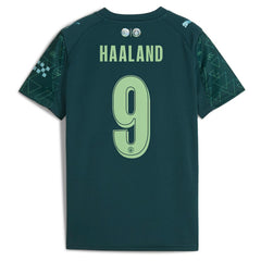 Erling Haaland Manchester City x EA SPORTS FC Youth 2025/26 Fourth Jersey Green - Puma outlet