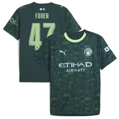 Phil Foden Manchester City x EA SPORTS FC 2025/26 Fourth Jersey Green - Puma online