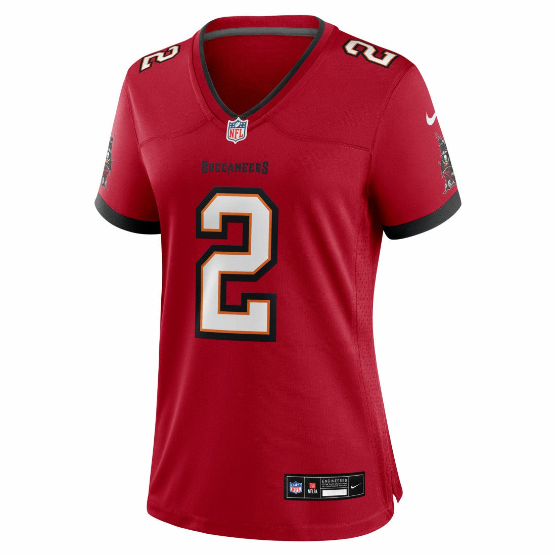 Emeka Egbuka Tampa Bay Buccaneers Women's Team Game Jersey - Red Jerseys