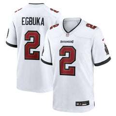 Emeka Egbuka Tampa Bay Buccaneers Game Jersey - White Jerseys