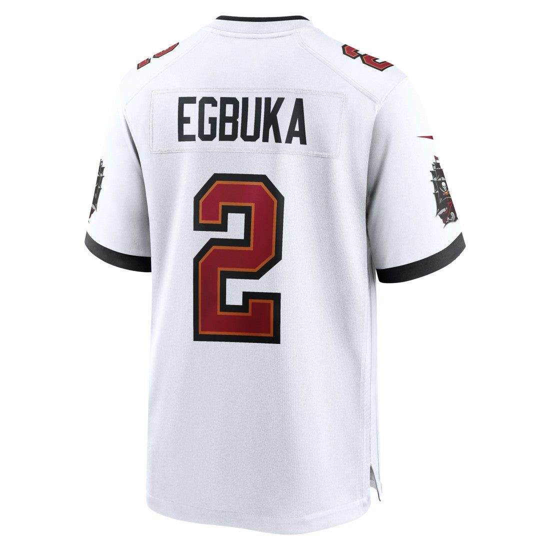 Emeka Egbuka Tampa Bay Buccaneers Game Jersey - White Jerseys