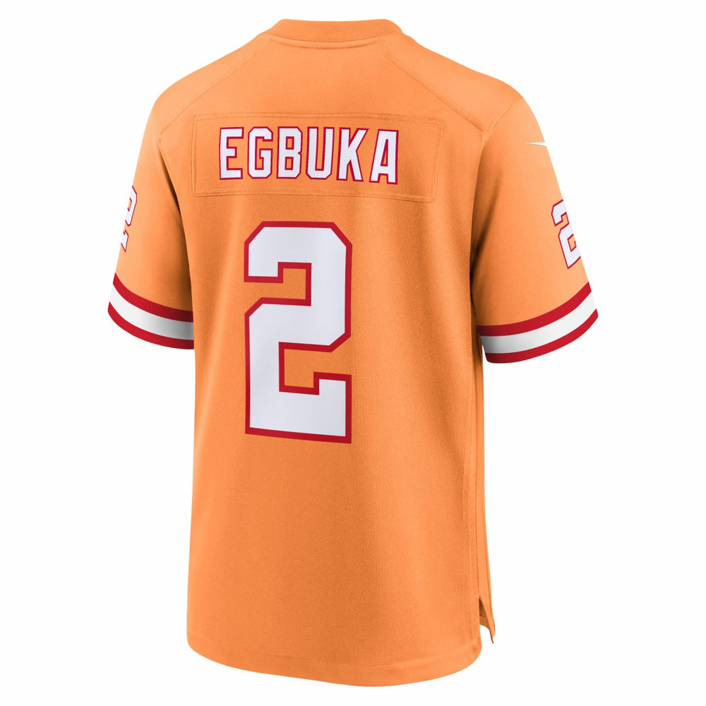 Emeka Egbuka Tampa Bay Buccaneers Alternate 2 Game Jersey - Creamsicle Jerseys