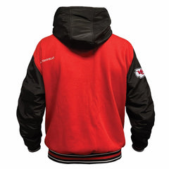 Kansas City Chiefs ActionHeat 5V Battery Heated Full-Snap Varsity Jacket - Red/Black Jackets