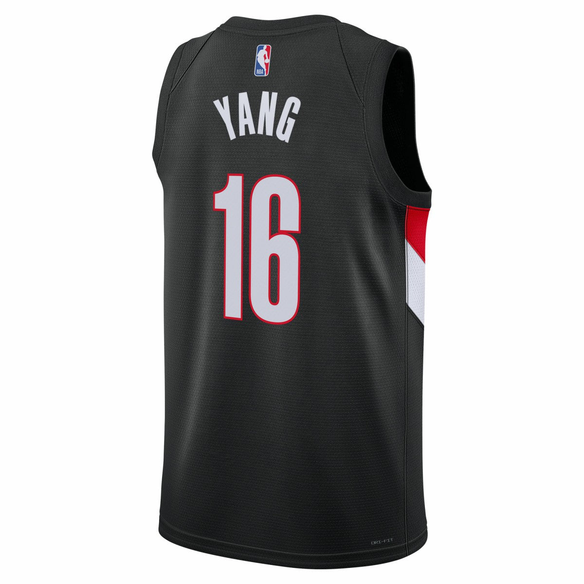 Yang Hansen Portland Trail Blazers Unisex Swingman Jersey Icon Edition Black - Nike