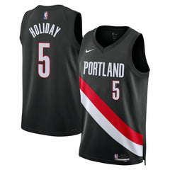 Jrue Holiday Portland Trail Blazers Unisex Swingman Jersey Icon Edition Black - Nike