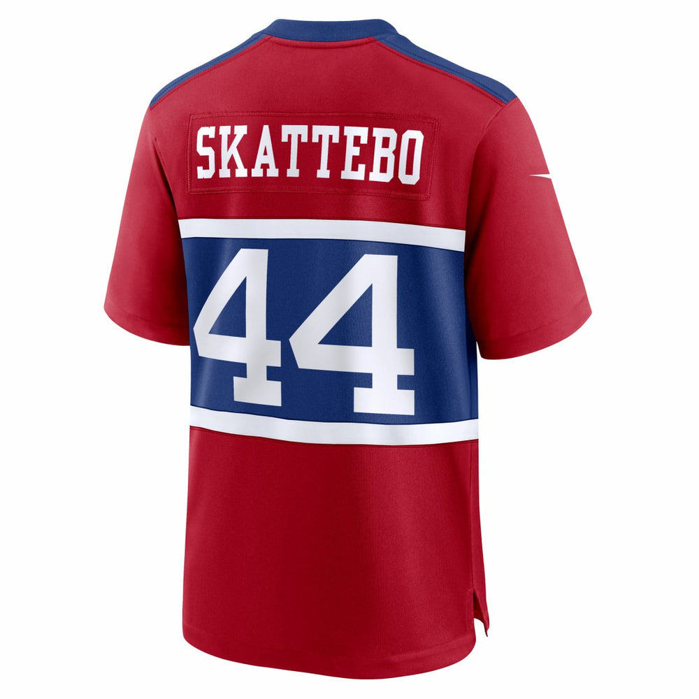Cam Skattebo New York Giants Alternate Century Red Game Jersey - Red Jerseys