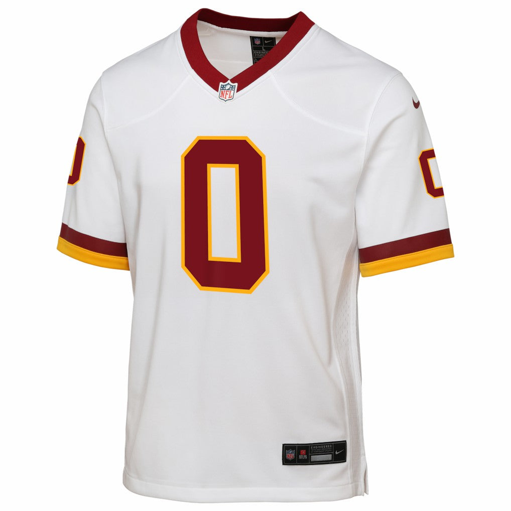 Mike Sainristil Washington Commanders Youth Alternate 2 Game Jersey - White Jerseys