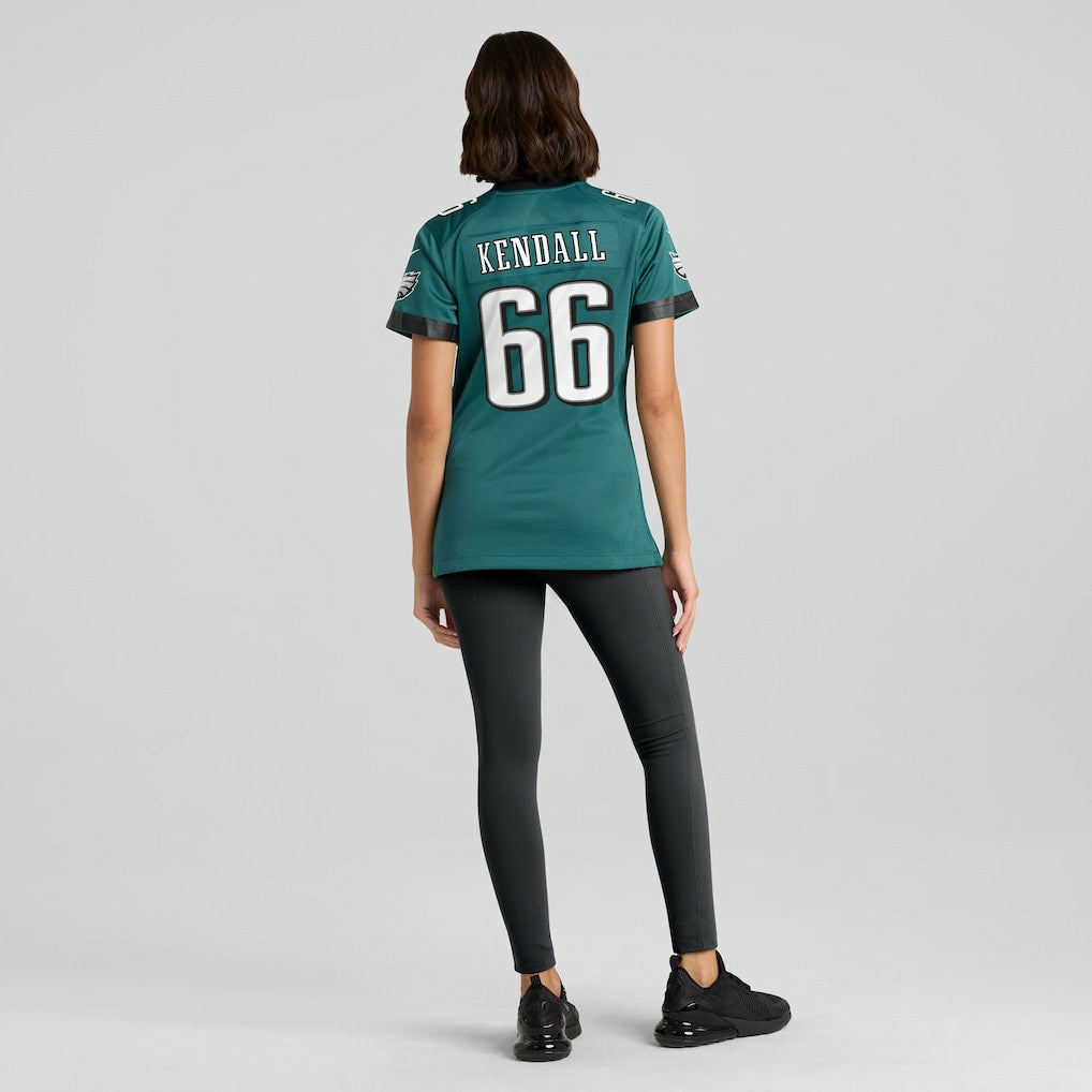 Drew Kendall Philadelphia Eagles Women's Team Game Jersey - Midnight Green Jerseys