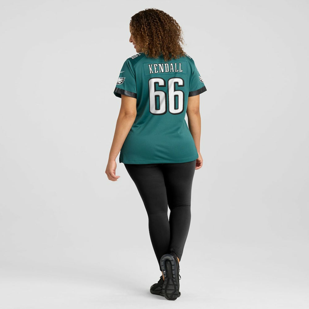Drew Kendall Philadelphia Eagles Women's Team Game Jersey - Midnight Green Jerseys