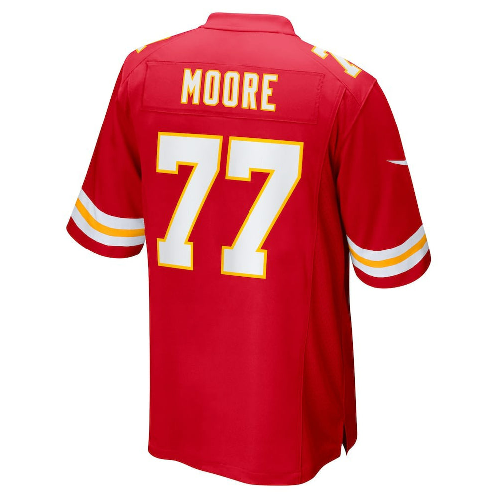 Jaylon Moore Kansas City Chiefs Team Game Jersey - Red Jerseys