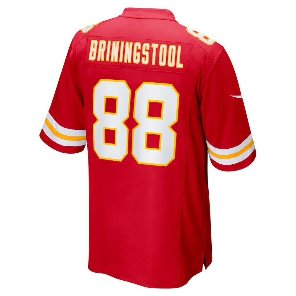 Jake Briningstool Kansas City Chiefs Team Game Jersey - Red Jerseys