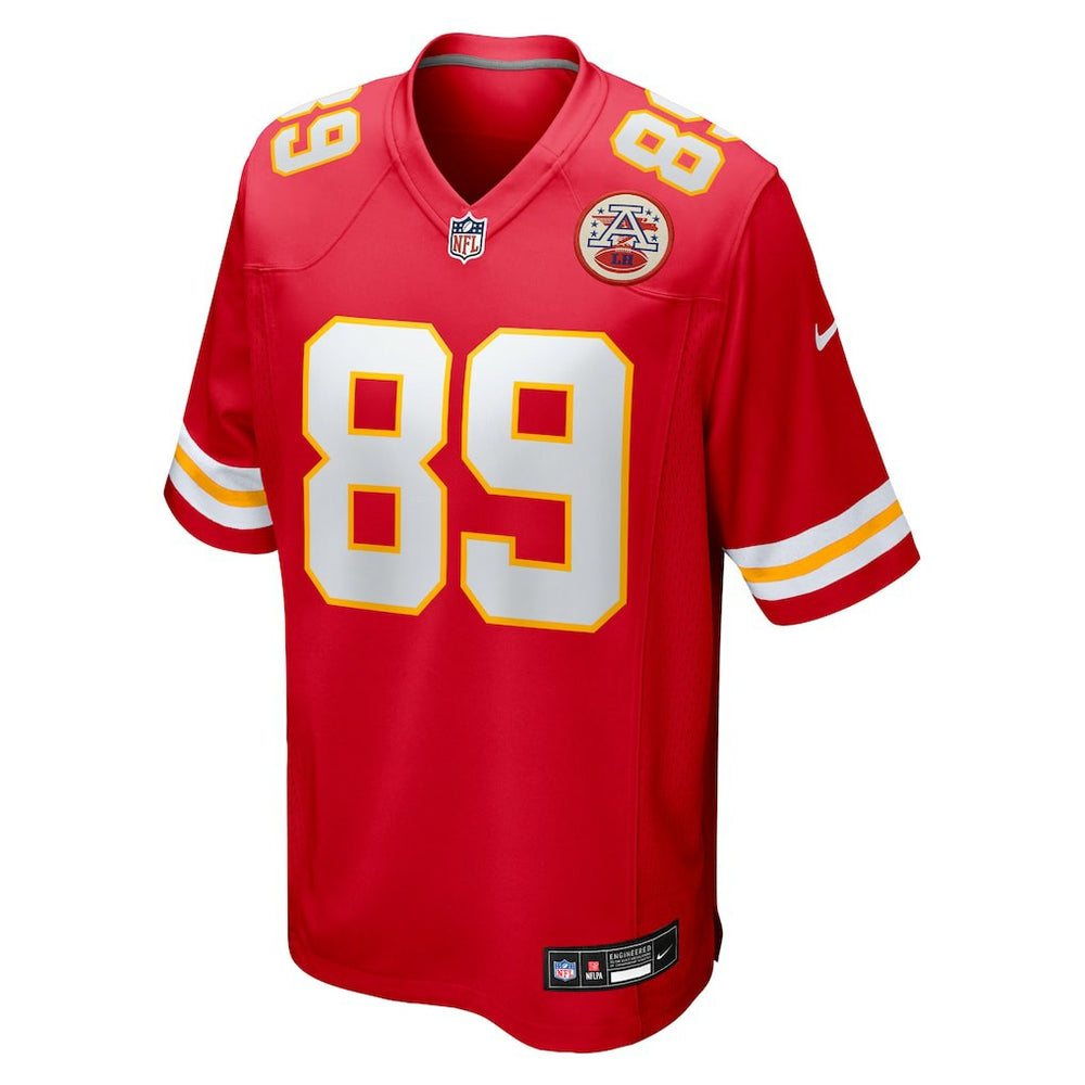 Jason Brownlee Kansas City Chiefs Team Game Jersey - Red Jerseys