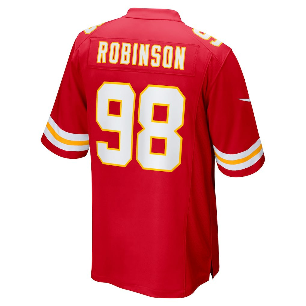 Janarius Robinson Kansas City Chiefs Team Game Jersey - Red Jerseys