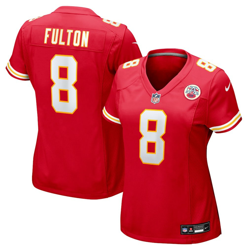 Kristian Fulton Kansas City Chiefs Women's Team Game Jersey - Red Jerseys
