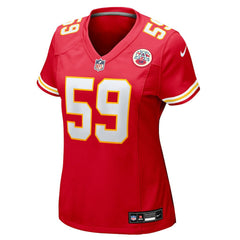 Cooper McDonald Kansas City Chiefs Women's Team Game Jersey - Red Jerseys