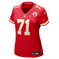 Josh Simmons Kansas City Chiefs Women's Team Game Jersey - Red Jerseys