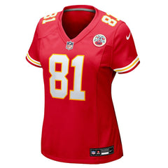 Nikko Remigio Kansas City Chiefs Women's Team Game Jersey - Red Jerseys