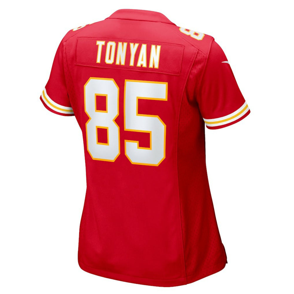 Robert Tonyan Kansas City Chiefs Women's Team Game Jersey - Red Jerseys