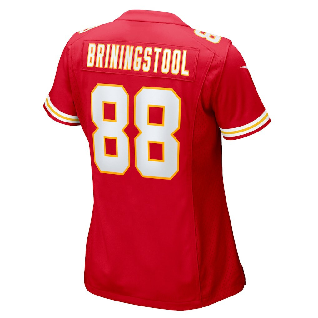 Jake Briningstool Kansas City Chiefs Women's Team Game Jersey - Red Jerseys