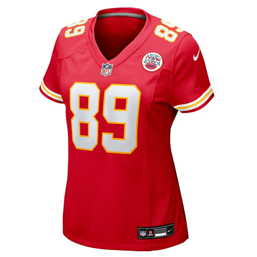 Jason Brownlee Kansas City Chiefs Women's Team Game Jersey - Red Jerseys