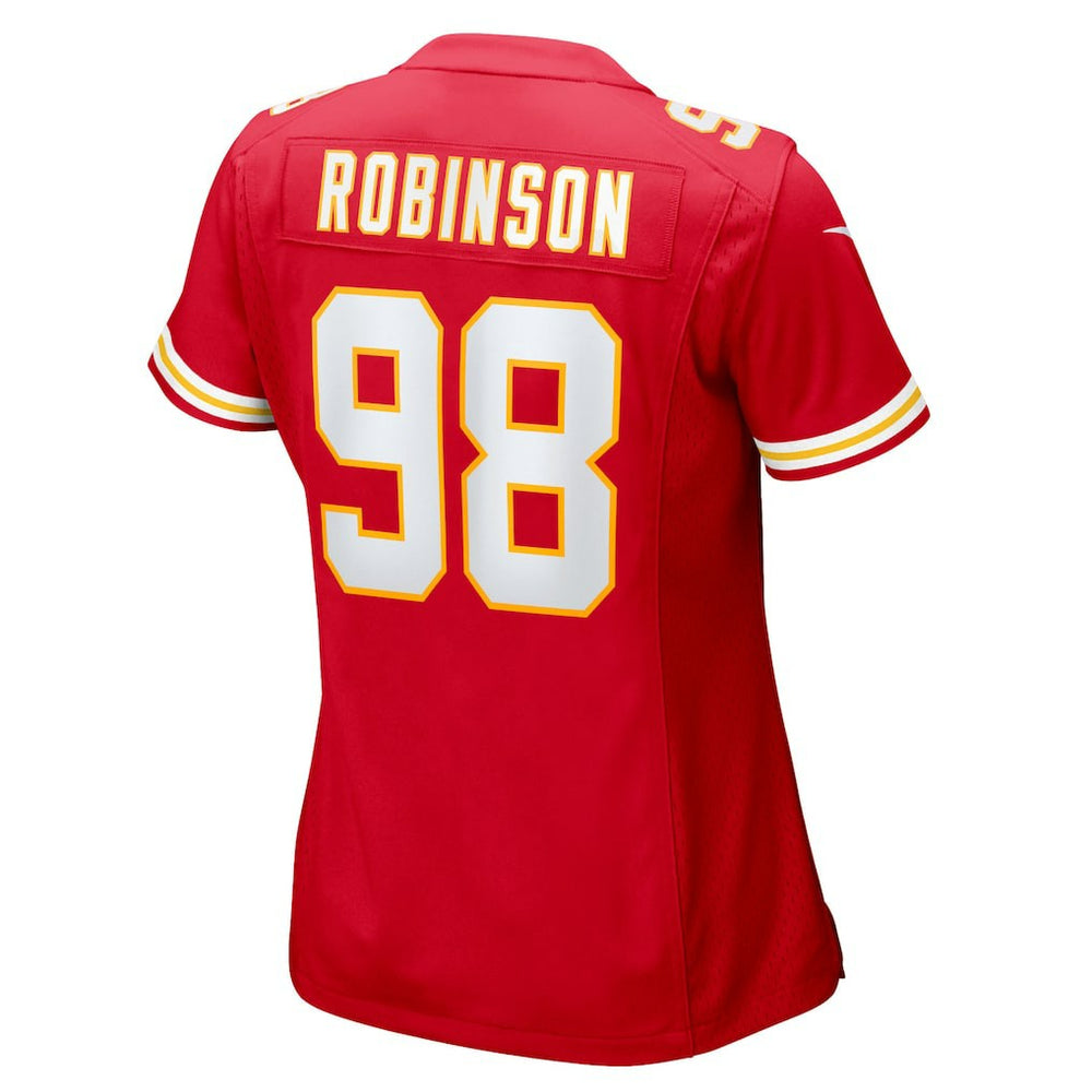 Janarius Robinson Kansas City Chiefs Women's Team Game Jersey - Red Jerseys