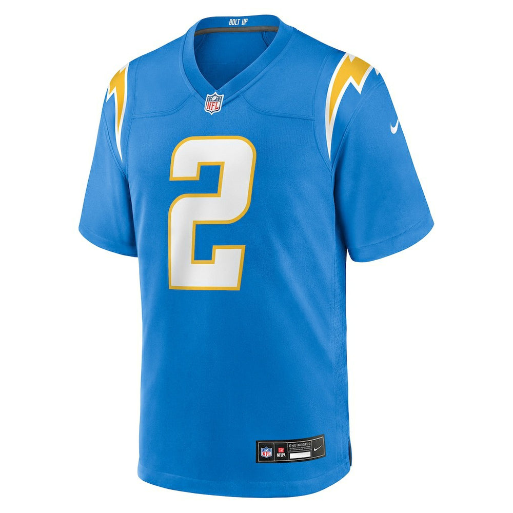 Elijah Molden Los Angeles Chargers Team Game Jersey - Powder Blue Jerseys