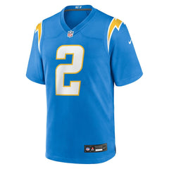 Elijah Molden Los Angeles Chargers Team Game Jersey - Powder Blue Jerseys