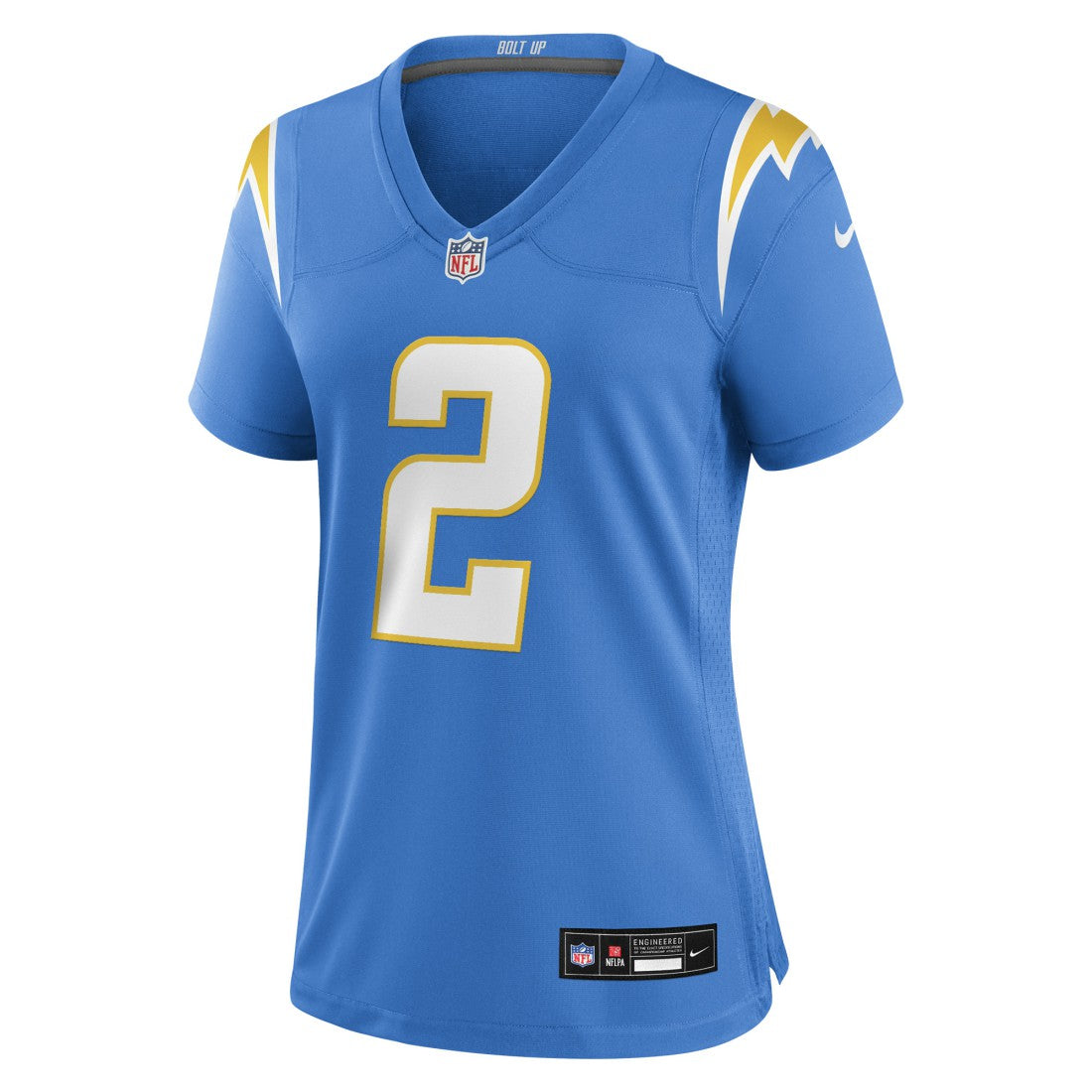 Elijah Molden Los Angeles Chargers Women's Team Game Jersey - Powder Blue Jerseys