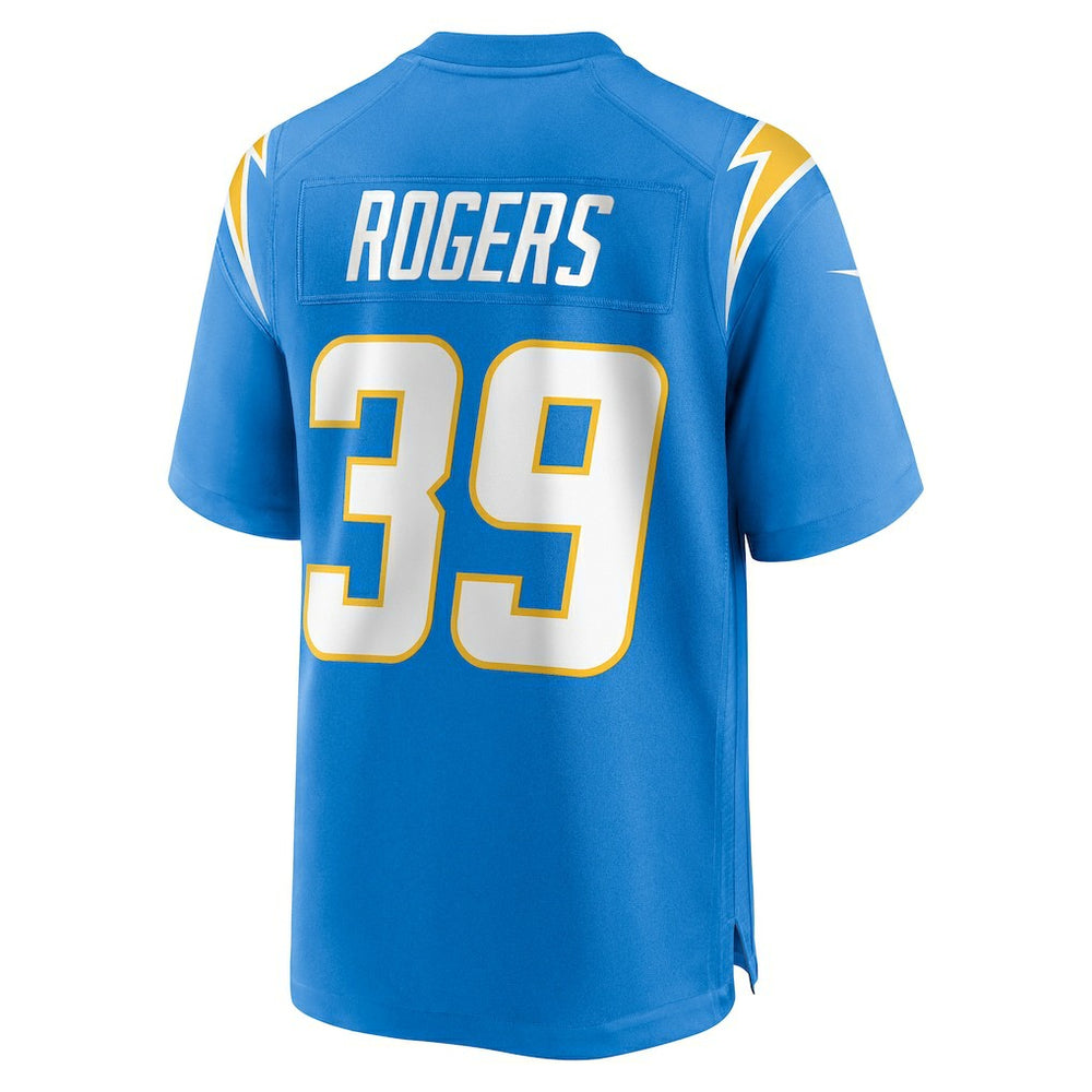 Eric Rogers Los Angeles Chargers Team Game Jersey - Powder Blue Jerseys