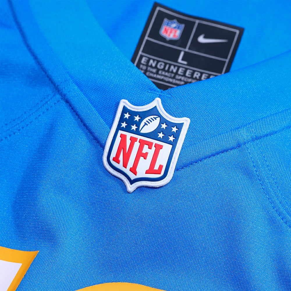 Josh Fuga Los Angeles Chargers Team Game Jersey - Powder Blue Jerseys