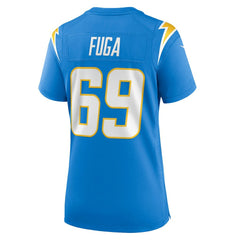 Josh Fuga Los Angeles Chargers Women's Team Game Jersey - Powder Blue Jerseys